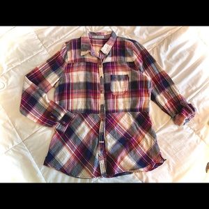 Plaid Button Up